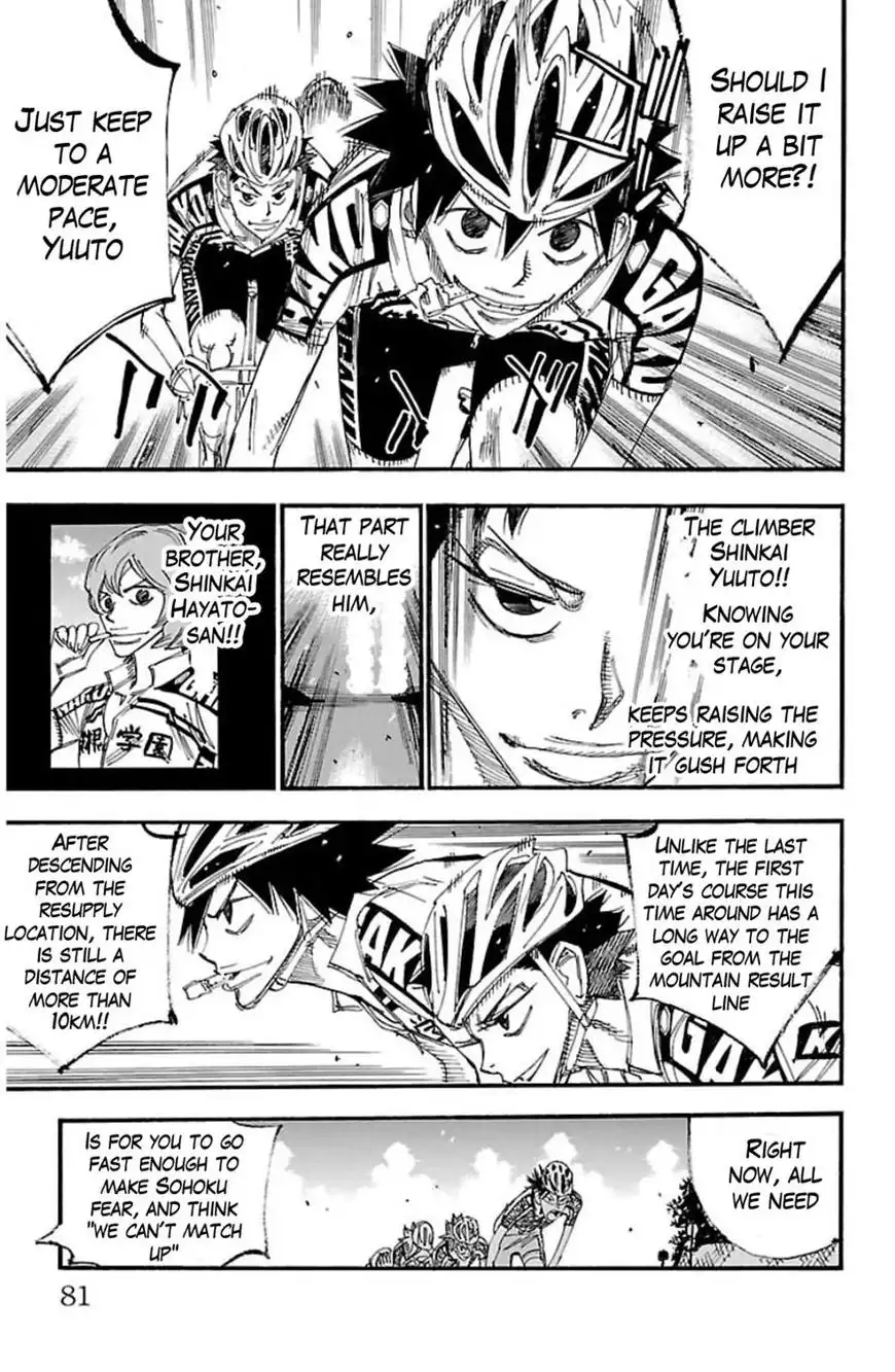 Yowamushi Pedal Chapter 332 4